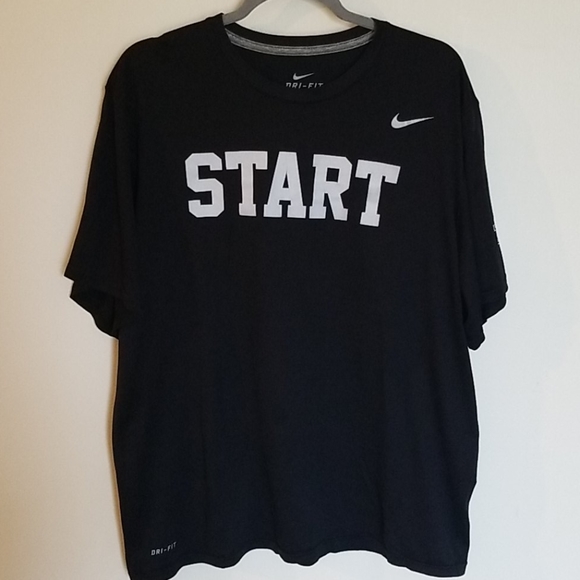 Nike Other - Nike Dri-Fit UK Black Start Finish T-Shirt XXL